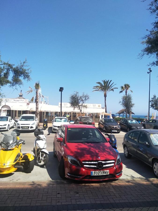Apartamento Ronda 4 Boliches Primera Linea De Playa ฟูเอนฮิโรลา ภายนอก รูปภาพ