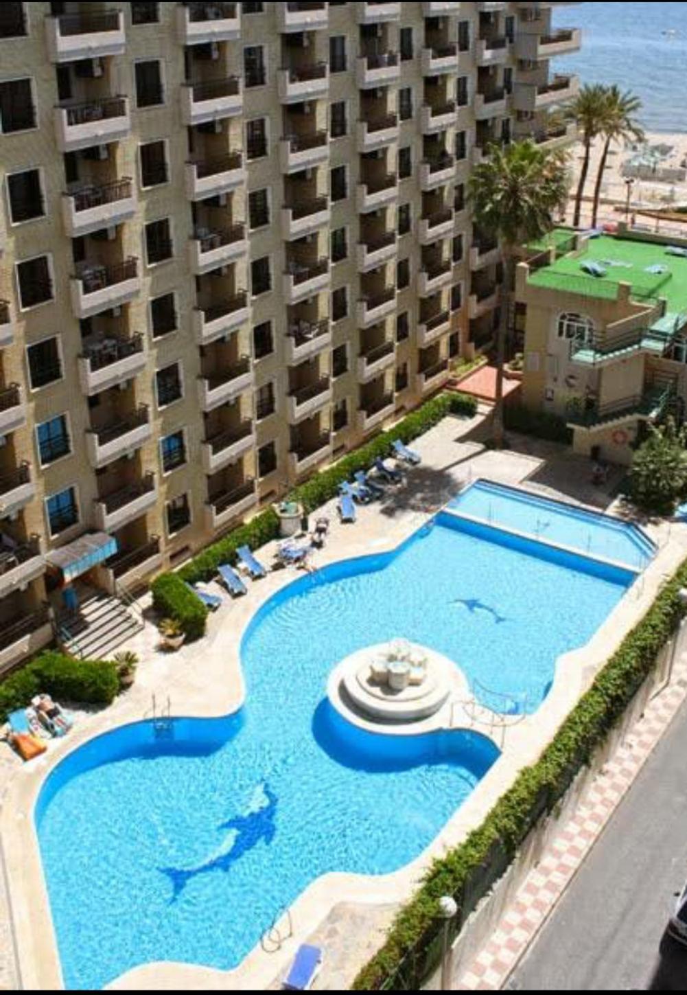 Apartamento Ronda 4 Boliches Primera Linea De Playa ฟูเอนฮิโรลา ภายนอก รูปภาพ